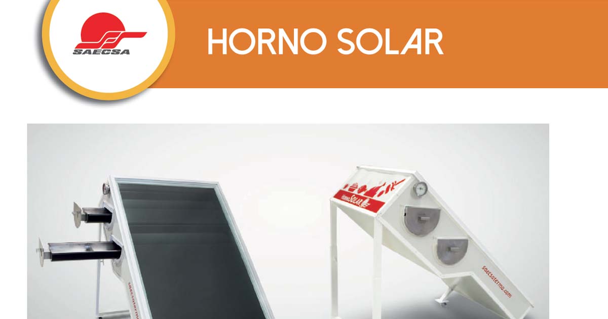 Horno Solar